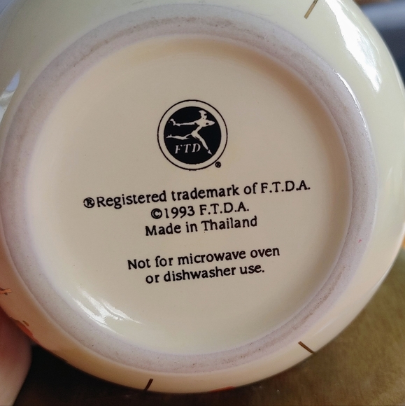 1993 FTD Globe Mug - Picture 6 of 6